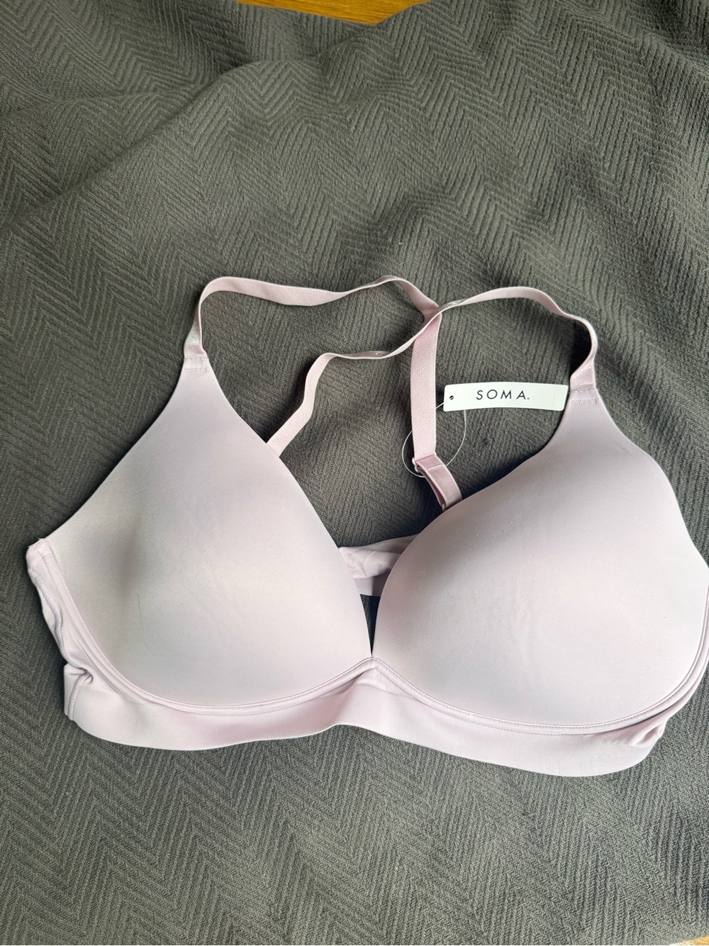 Soma vintage lilac Enbliss Luxe Plunge Bralette
